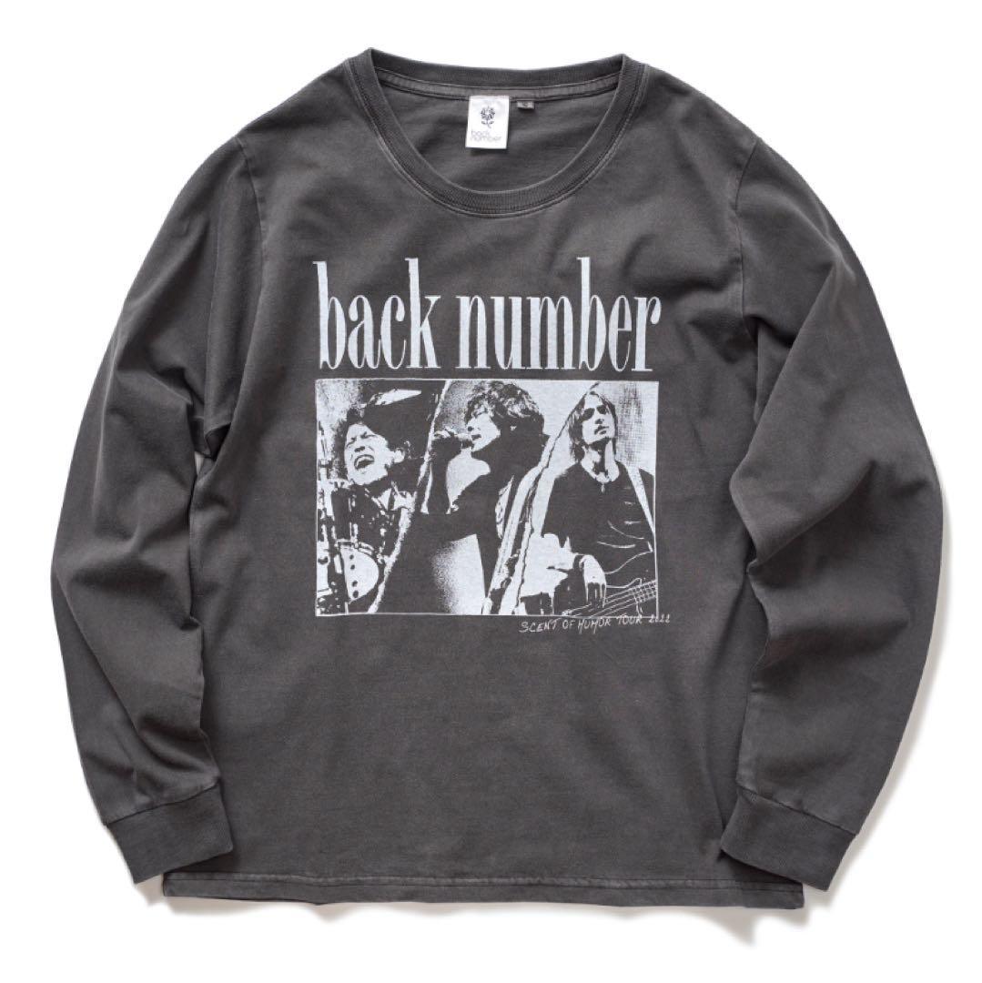 back number ロンＴ Mサイズ グレー