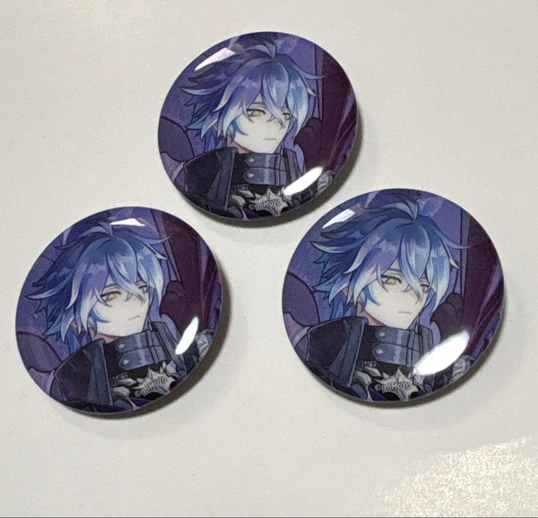 原神　未来屋書店限定特典　ミニ缶バッジ　フリンズ　3個