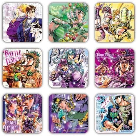 荒木飛呂彦原画展 冒険の波紋 ジョジョの奇妙な冒険 アートコースター BOX