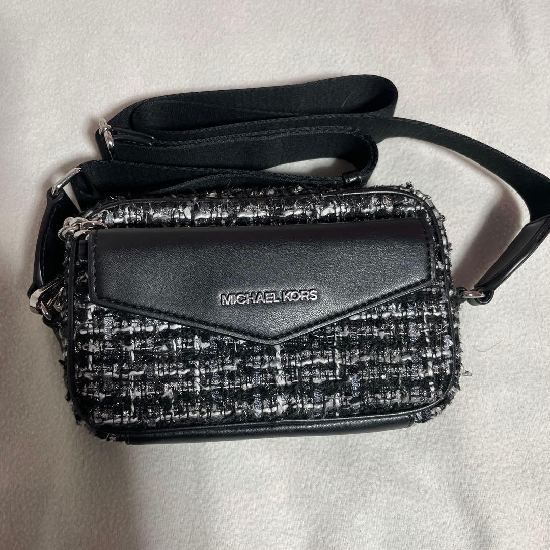 MICHAEL KORS ショルダーバッグ ブラック/ホワイト
