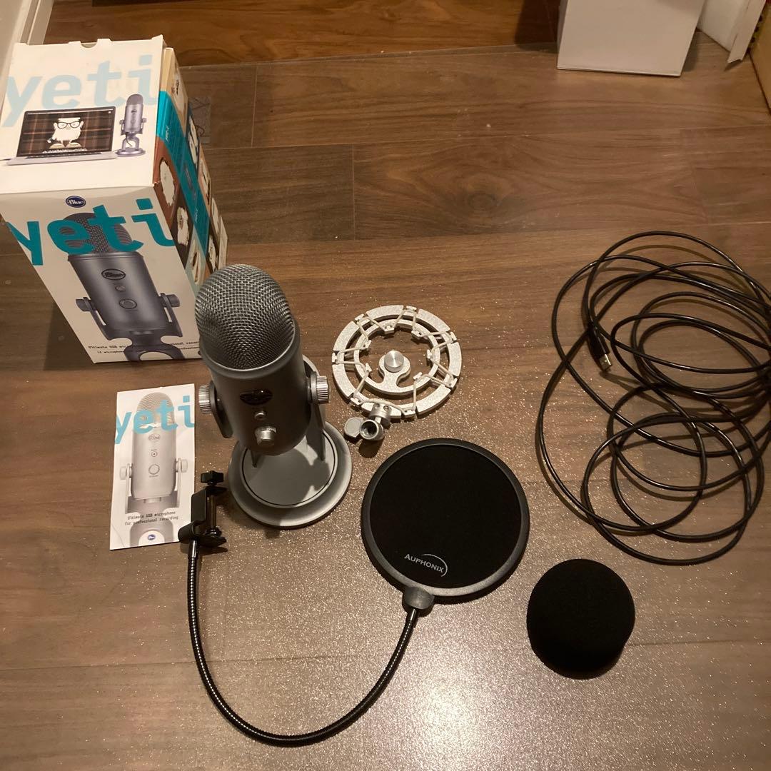 Blue Yeti ゲーミングマイク スペースグレイ