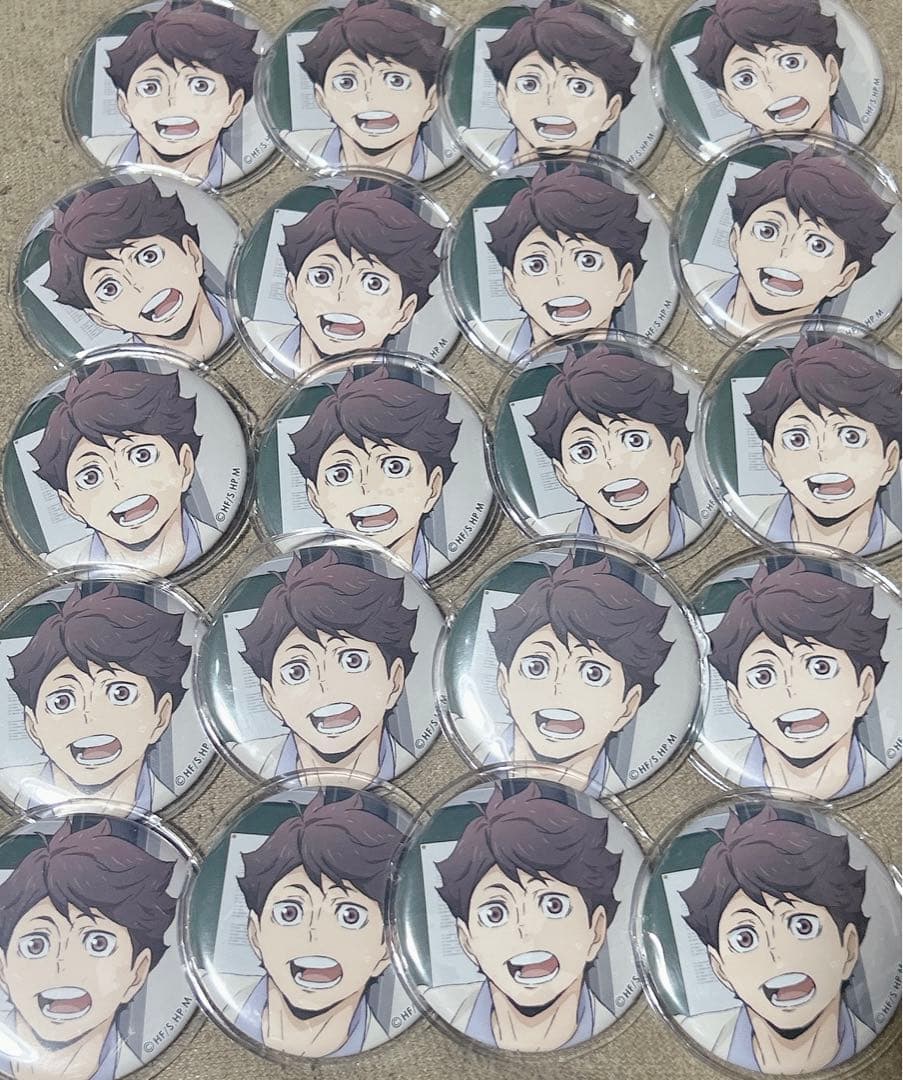 One Fine Day! 及川徹 缶バッジ