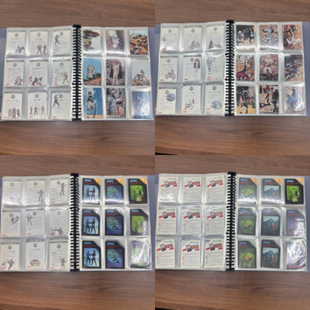 昭和レトロ 旧カルビー 仮面ライダーカード 連番 ラッキーカード