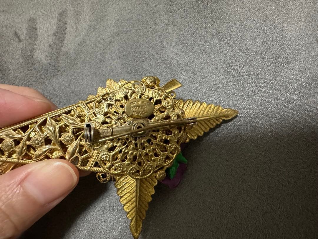 Stanley Hagler スタンレー・ハグラー ヴィンテージブローチ✨