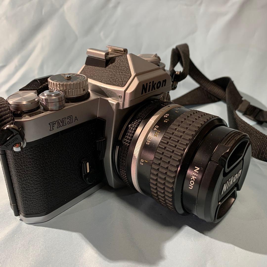 D*.様 【おまけ付き】Nikon FM3A 一眼レフカメラ シルバー 35mm