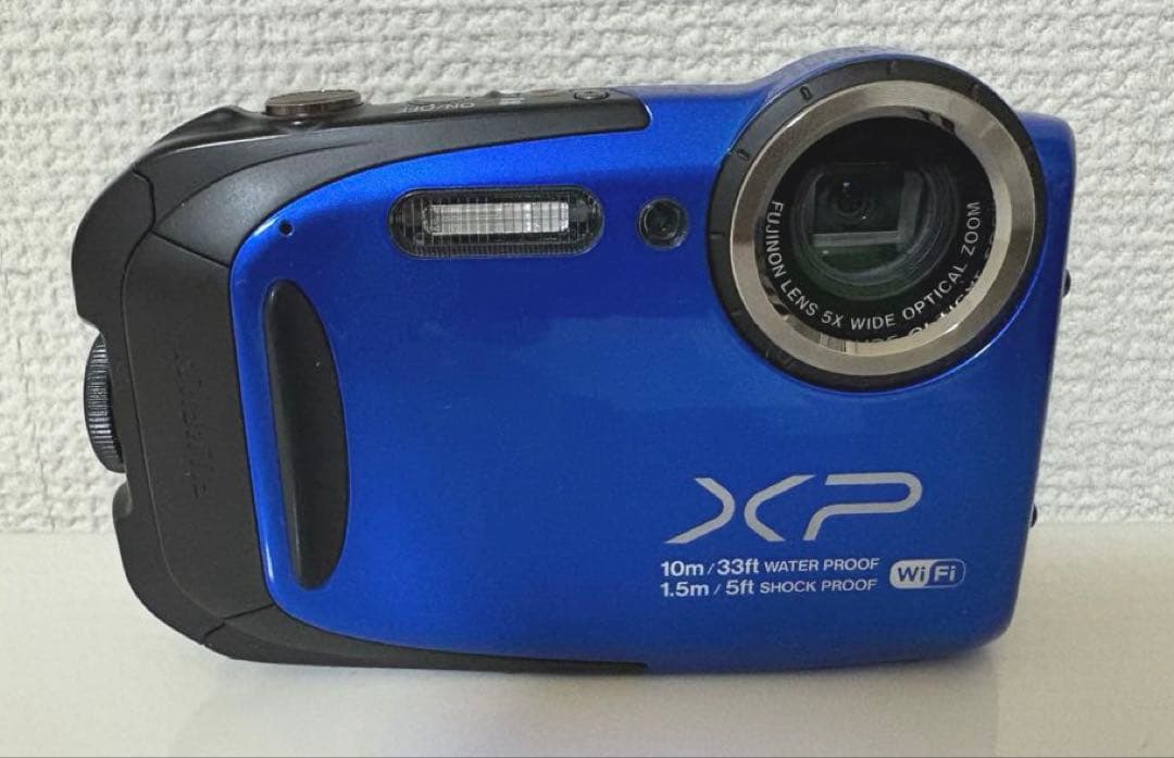 【美品・動作確認済】FUJIFILM XP70防水・耐衝撃デジタルカメラ