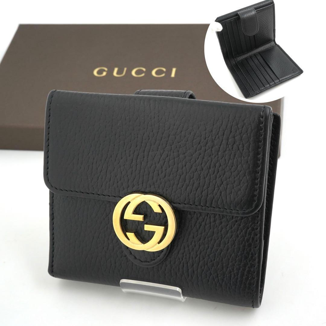 ✨専用✨　GUCCI ミニ財布　インターロッキング　エンボスロゴ GG