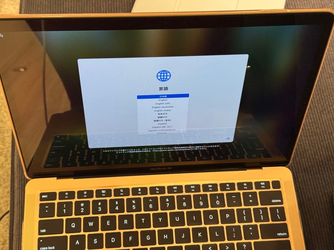 MacBook本体 MacBook Air M1