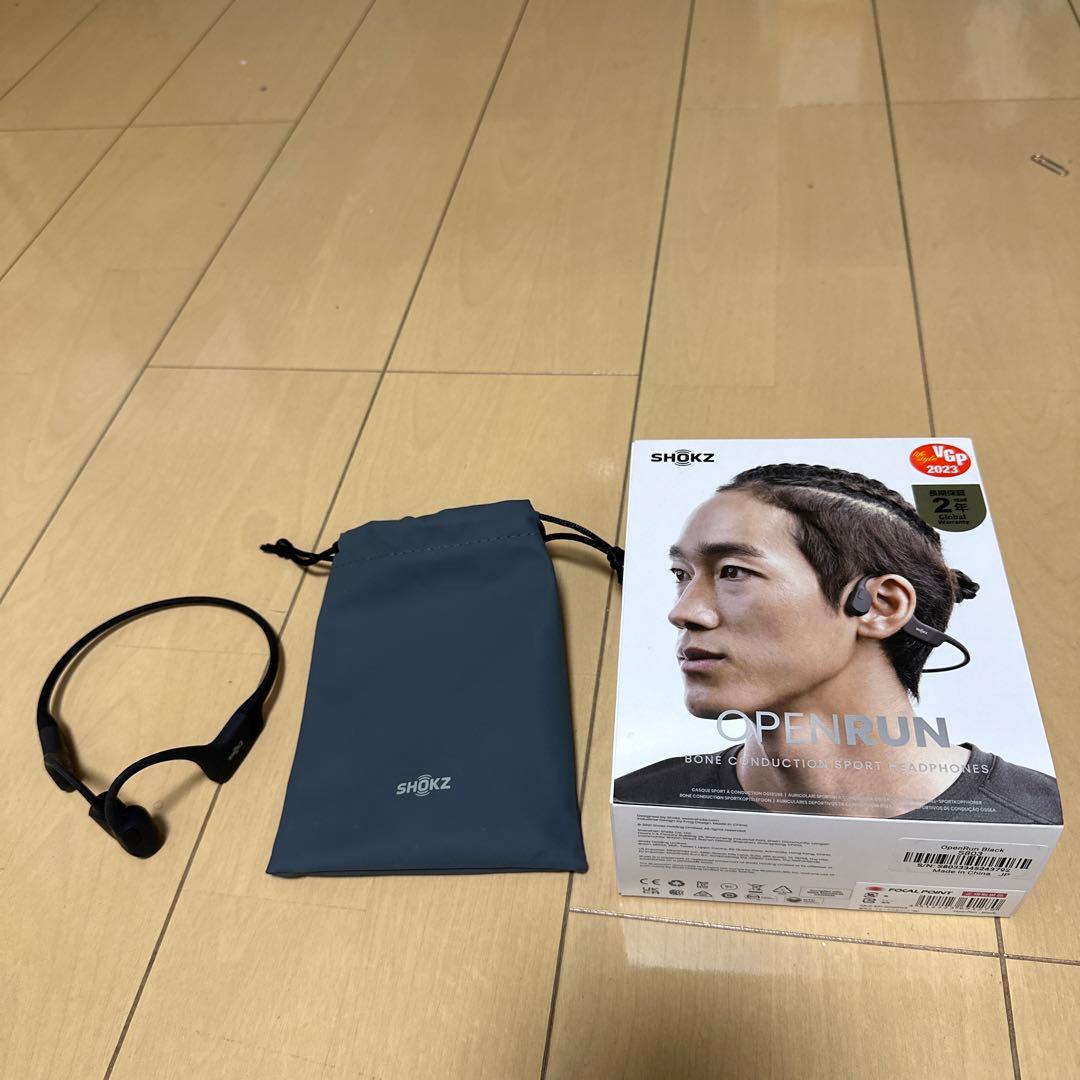 SHOKZ OPEN RUN 骨伝導イヤホン