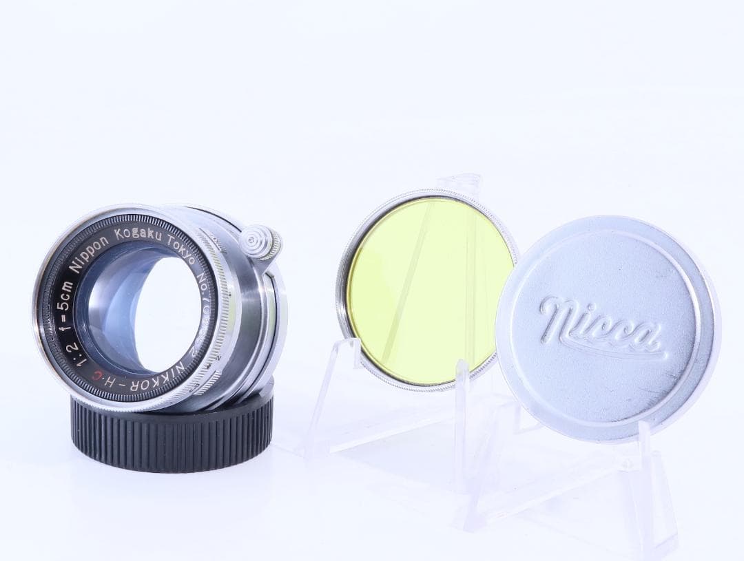 超希少 Nikkor H C 5cm F/2 沈胴式 初期シリアルL39レンズ