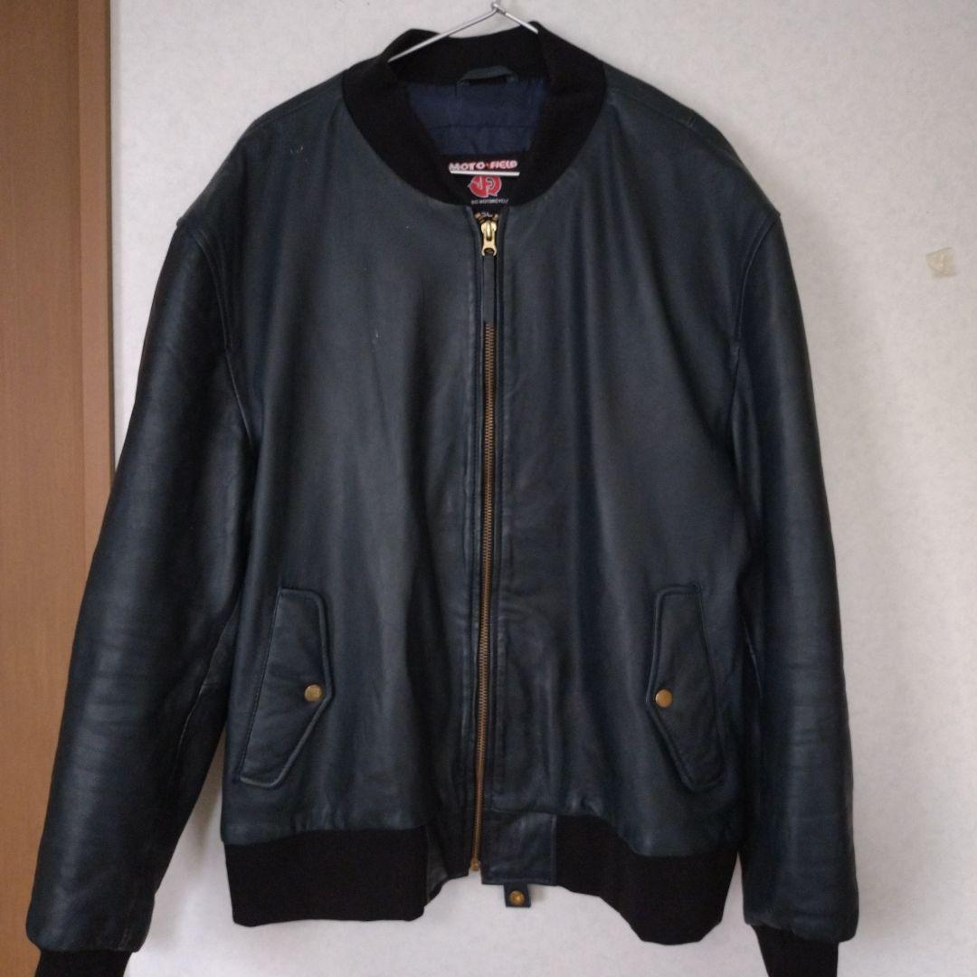 MOTO-FIELD レザー ボンバージャケット
