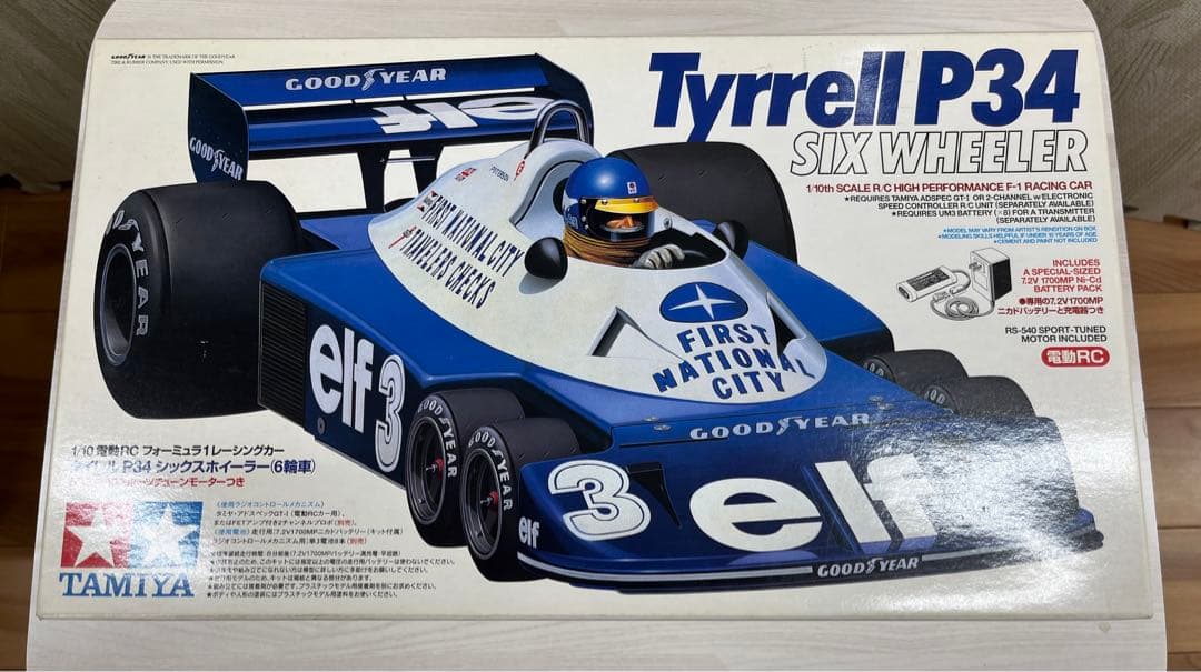 TAMIYA タイレル P34 シックスホイーラー