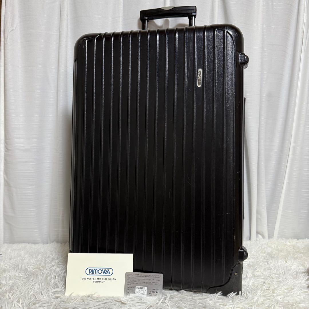 ⭐️美品⭐️　RIMOWA サルサ　キャリーケース　2ウィール　ブラック