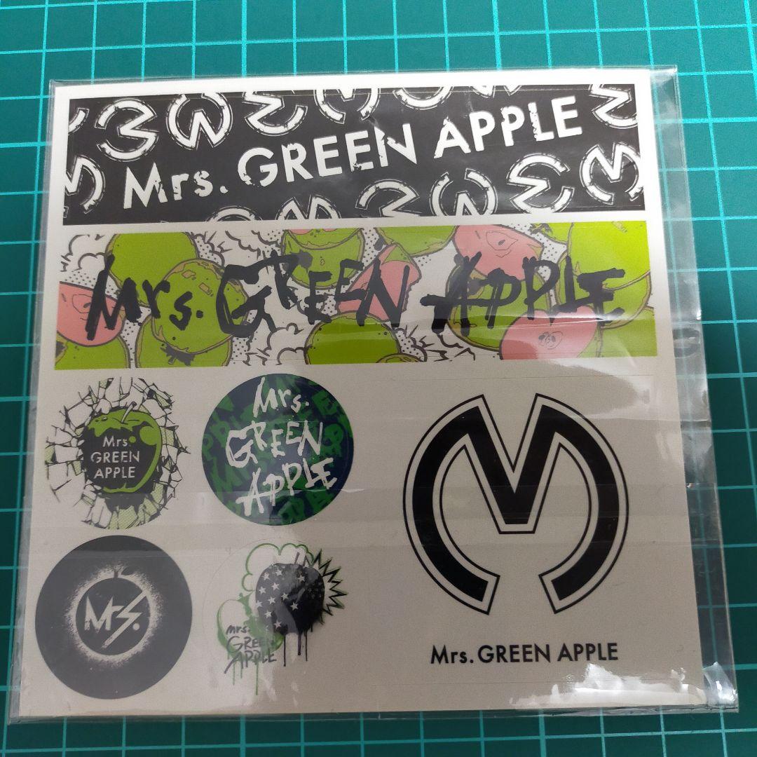 【レア☆】Mrs. GREEN APPLE　ミセス　ステッカー
