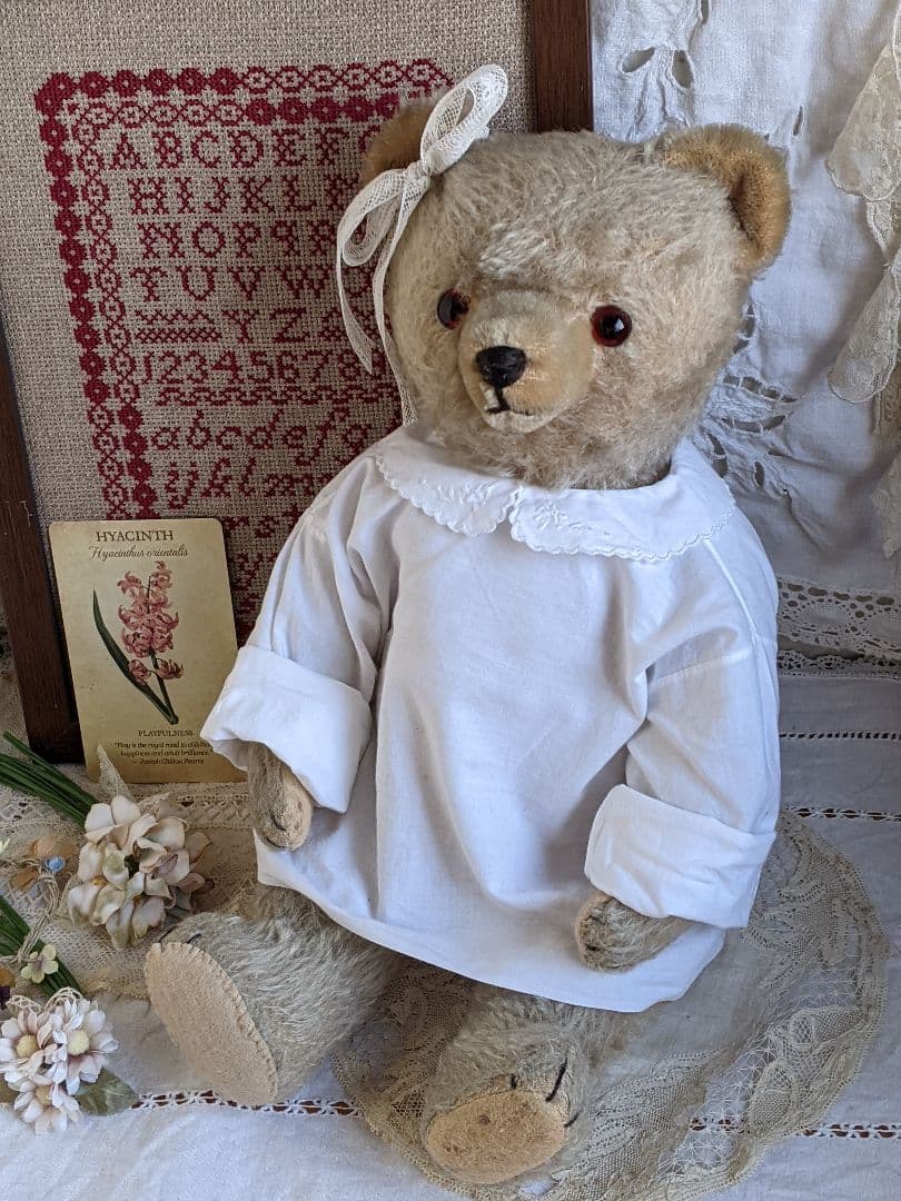 【t】アンティークベア　アンティークテディベア　ハーマン