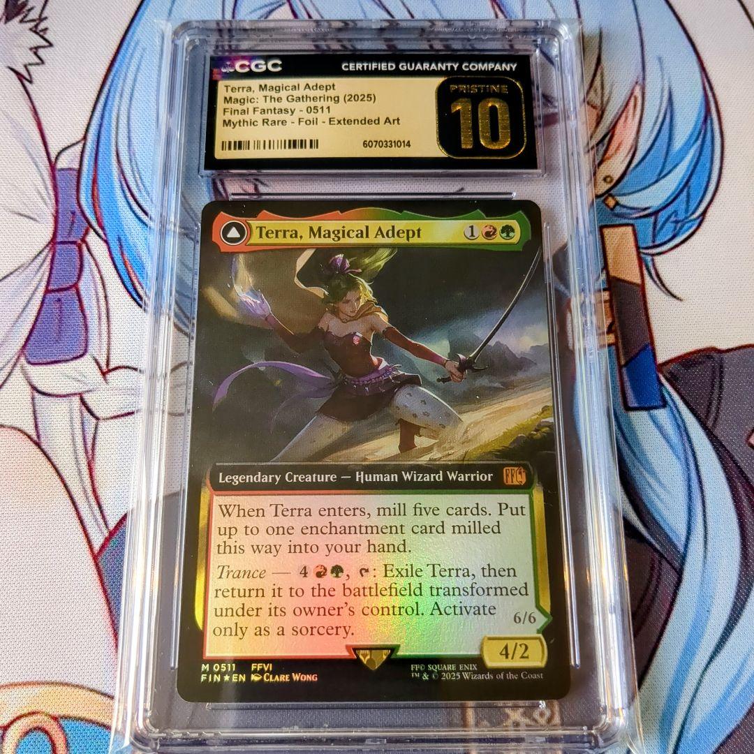 【世界で1枚】魔導戦士、ティナ 拡張Foil EN PRISTINE10