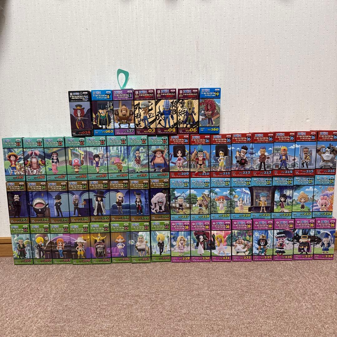 ワンピース ワールドコレクタブルフィギュア　まとめ売り