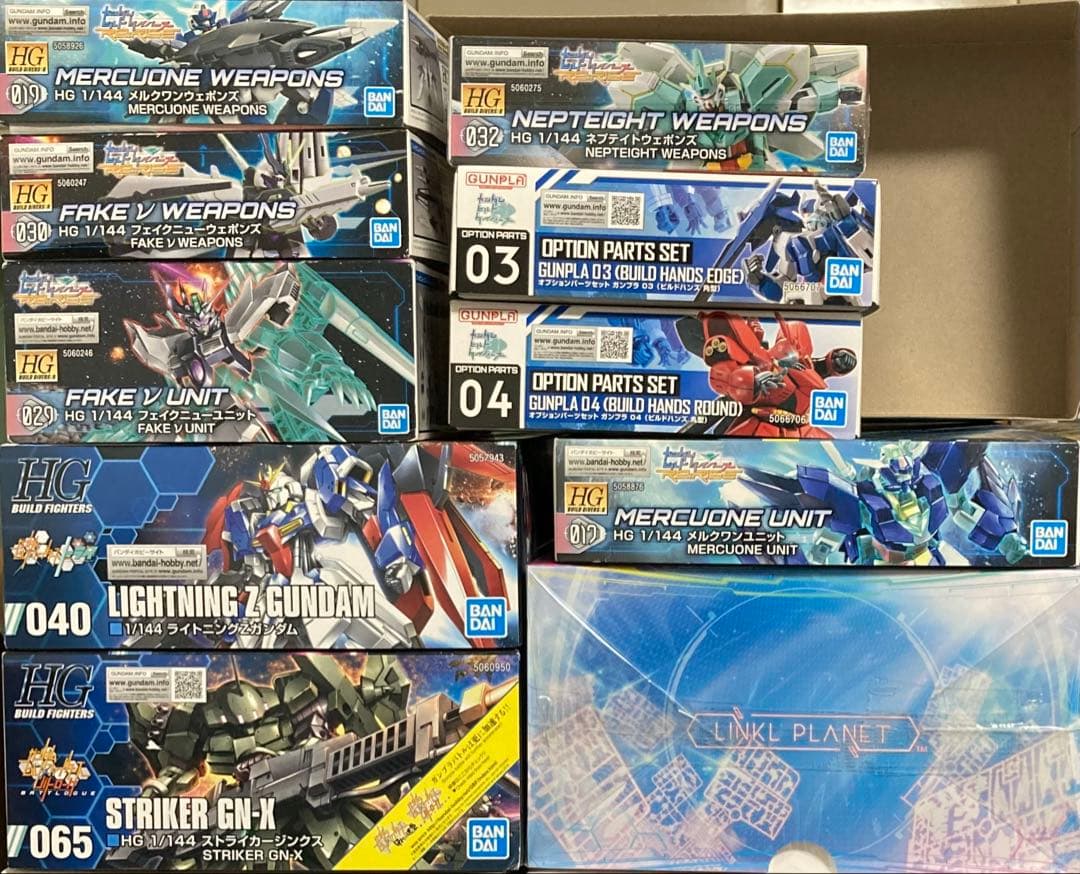 未組み立て　HG ビルドダイバーズ　ビルドファイターズ　11個