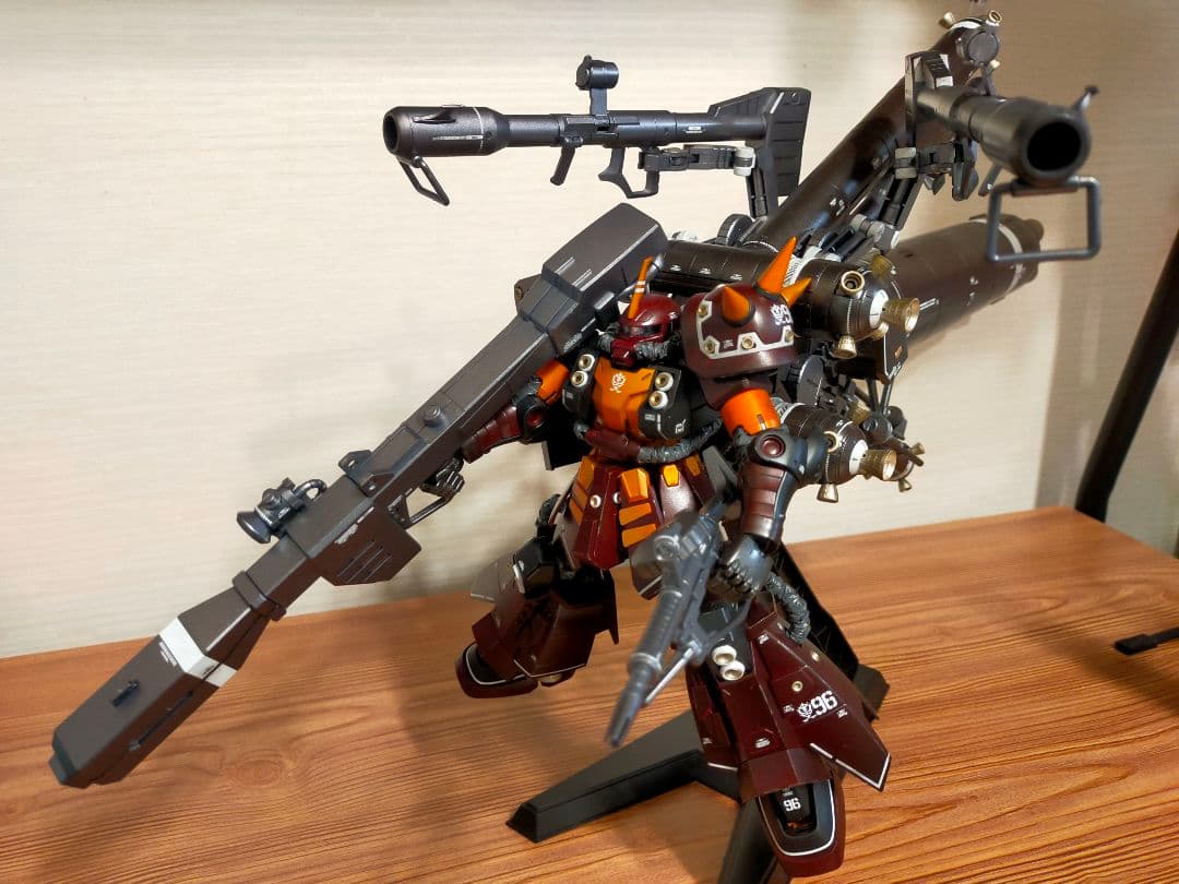 MG 1/100 サイコザク Ver.Ka 全塗装完成品