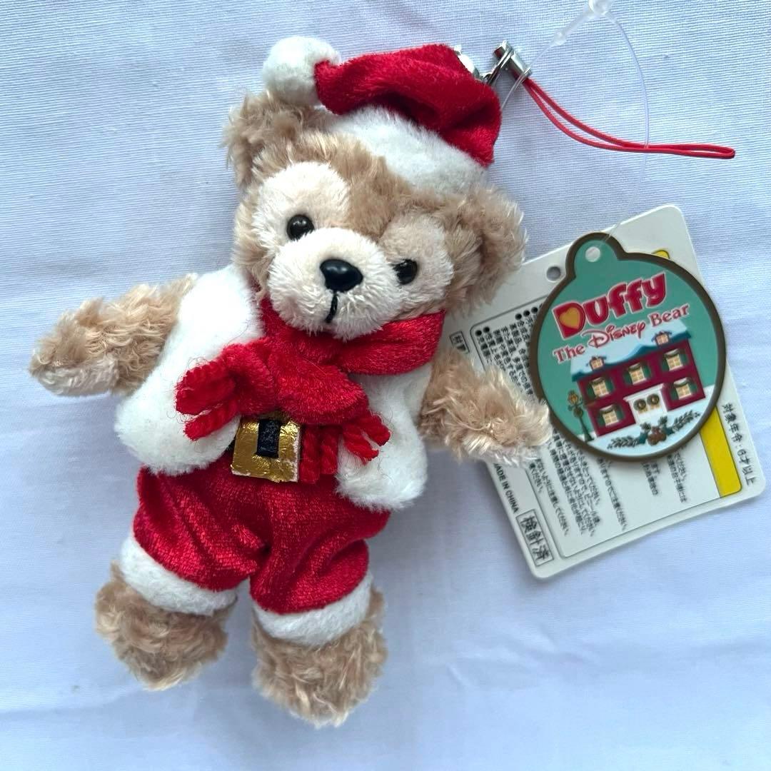 ストラップ❤️【レア】ダッフィー　クリスマス　ぬいぐるみ　マスコット　限定