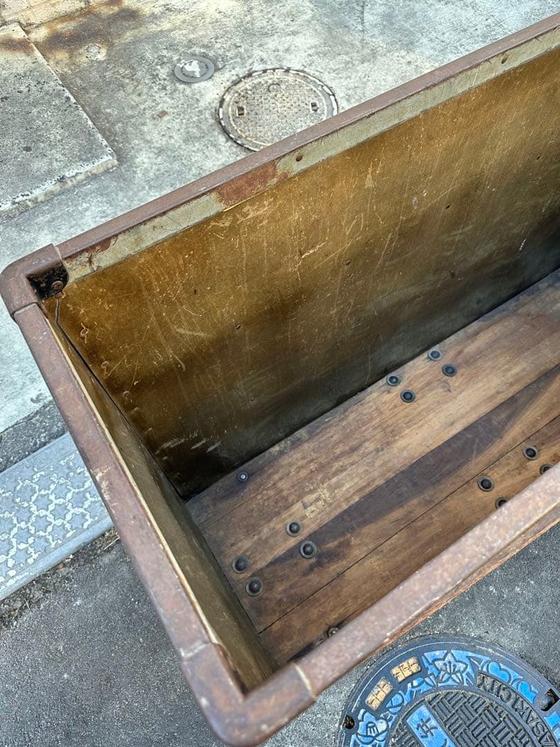 アンティーク台車　キャスター付き　レトロ