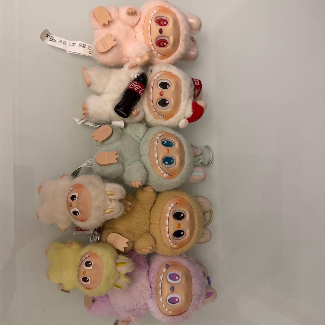 La bubu ぬいぐるみ・マスコットセット（多彩な色）