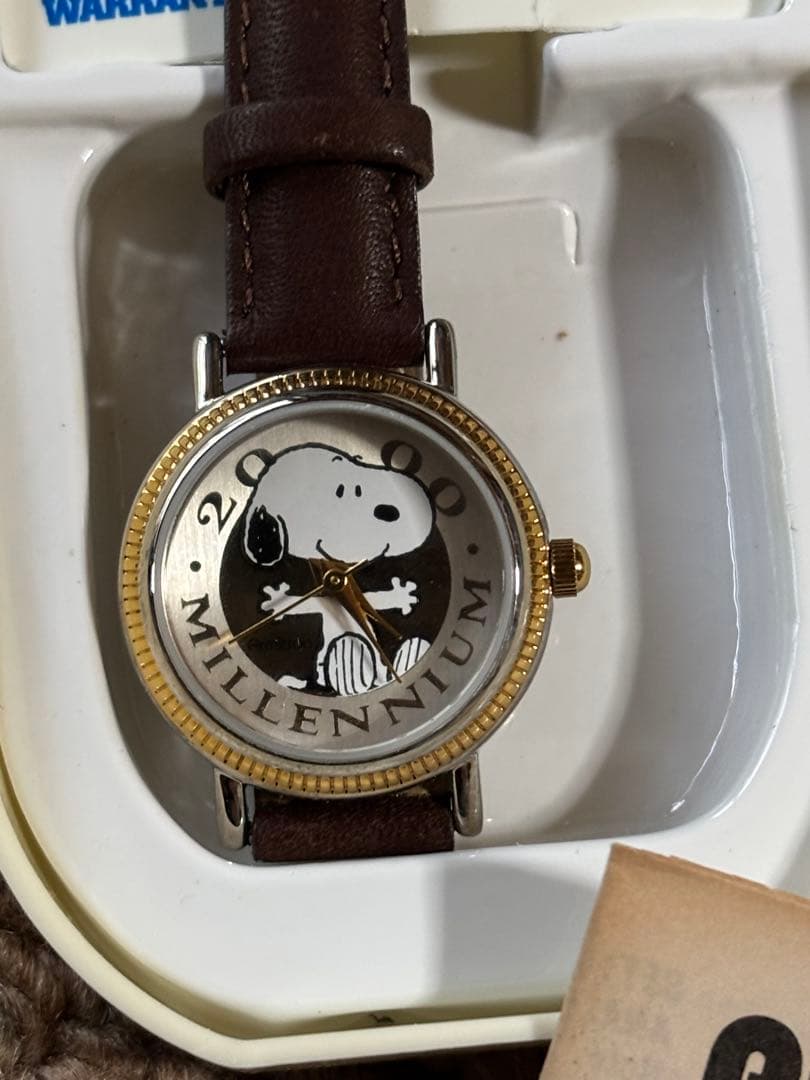 未使用2000'sミレニアムSNOOPYスヌーピー限定Watch ウォッチ