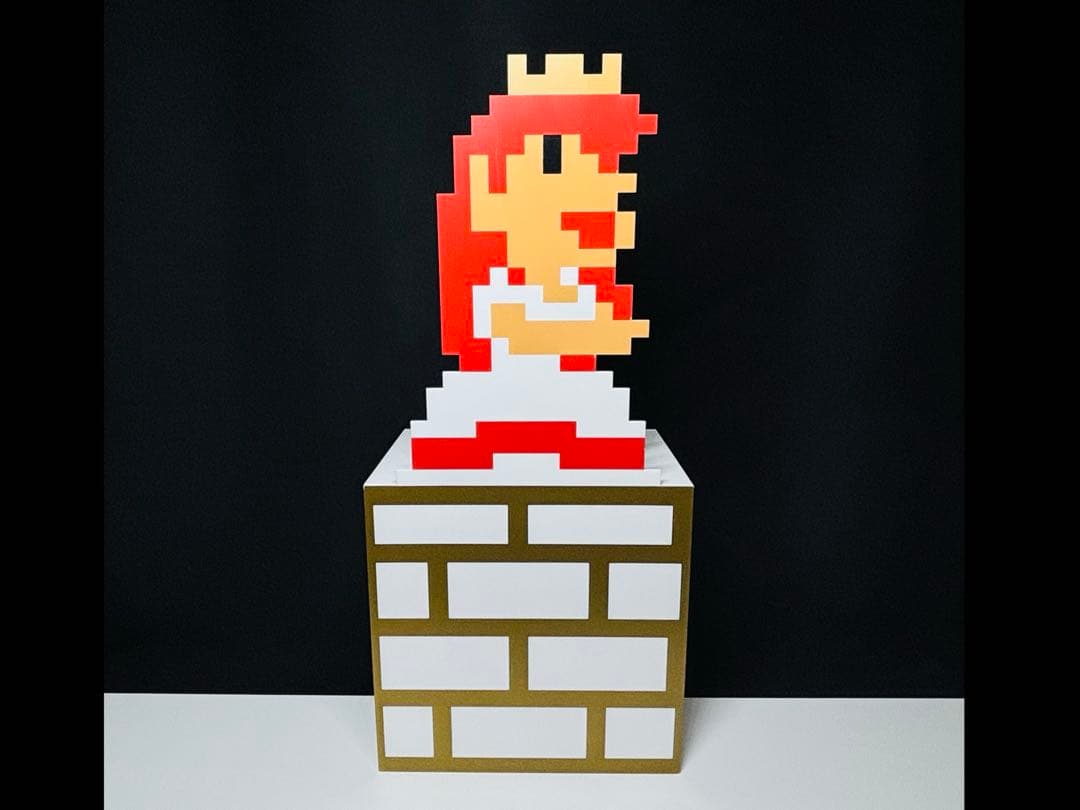 スーパーマリオブラザーズ ピーチ姫 ？ドット絵