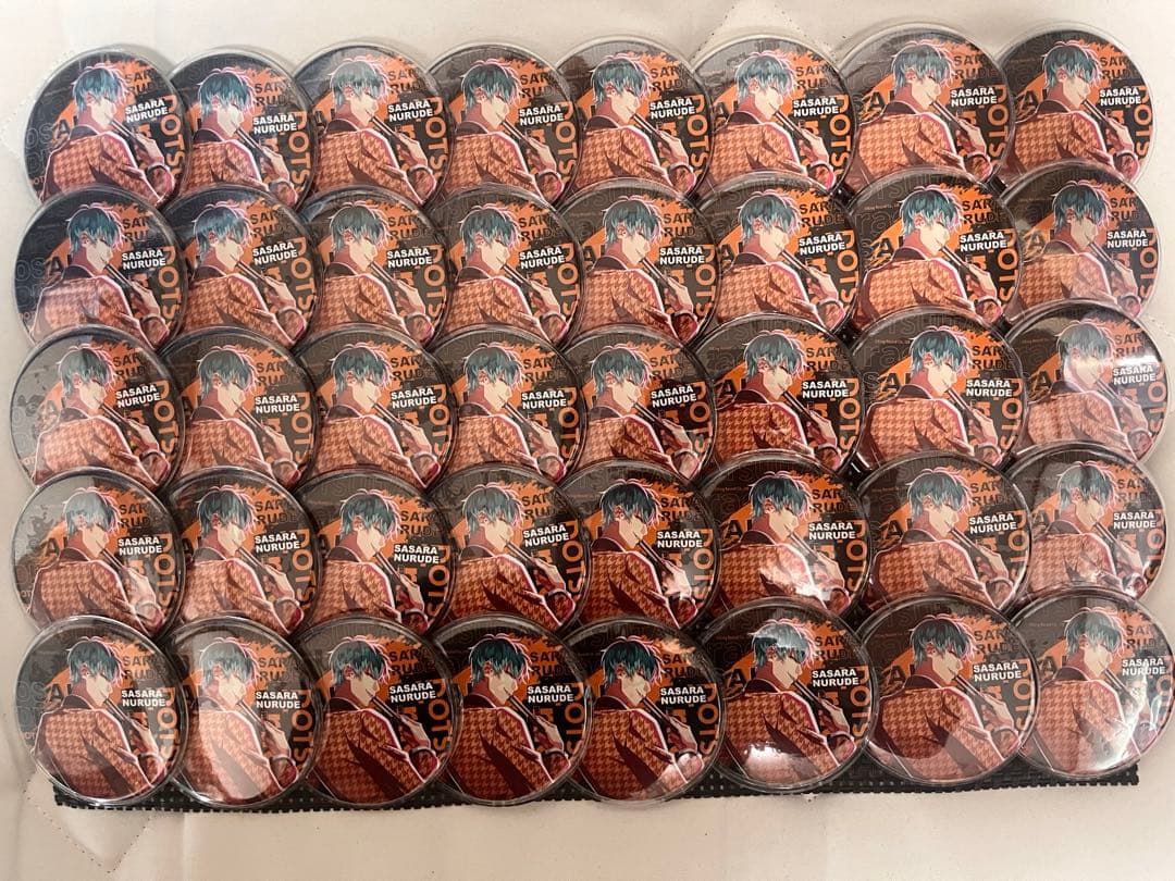 ひ*び様 ヒプマイ　ヒプノシスマイク リーダーズ 缶バッジ 白膠木簓