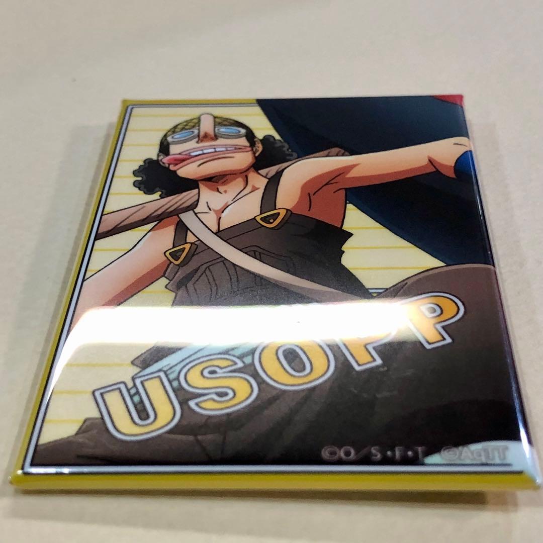 ONE PIECE ウソップ　東京ワンピースタワー　缶バッジ　20周年記念