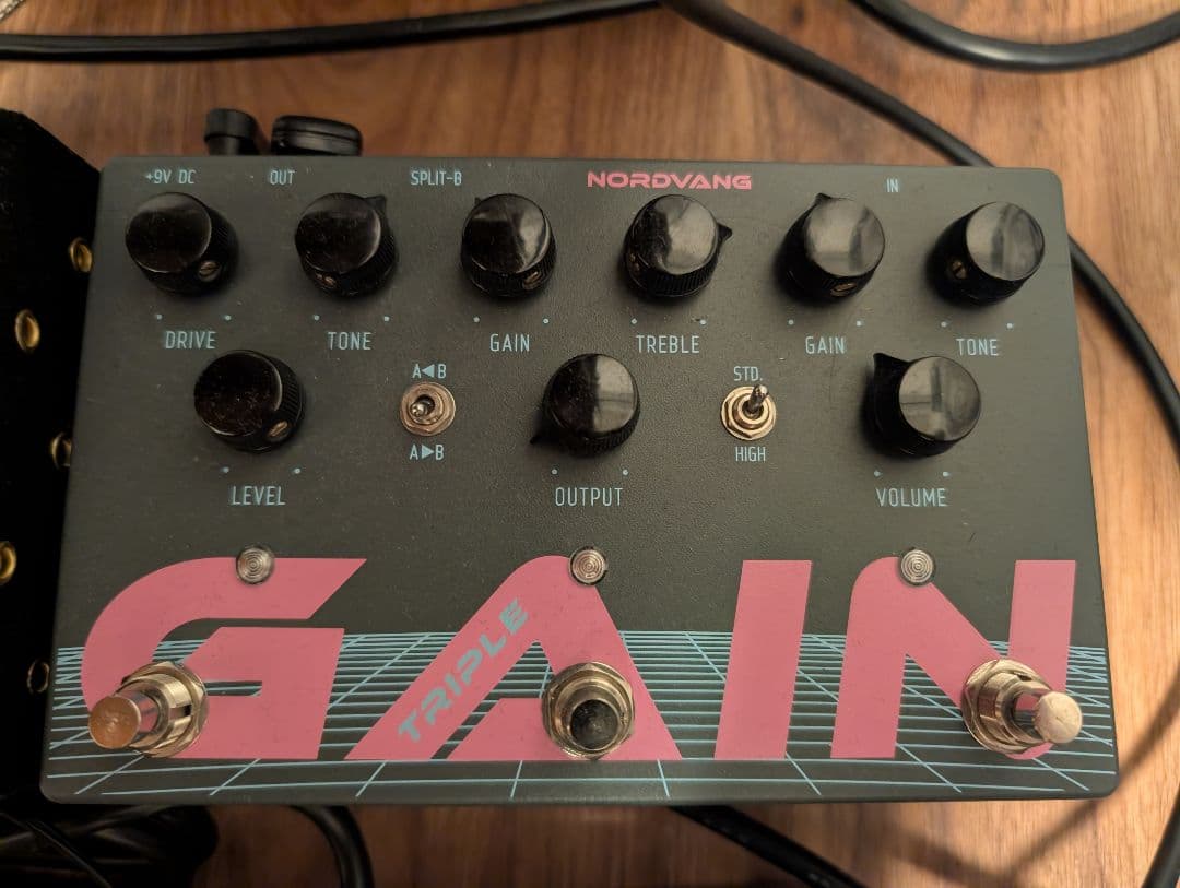 NORDVANG TRIPLE GAIN ギターエフェクター