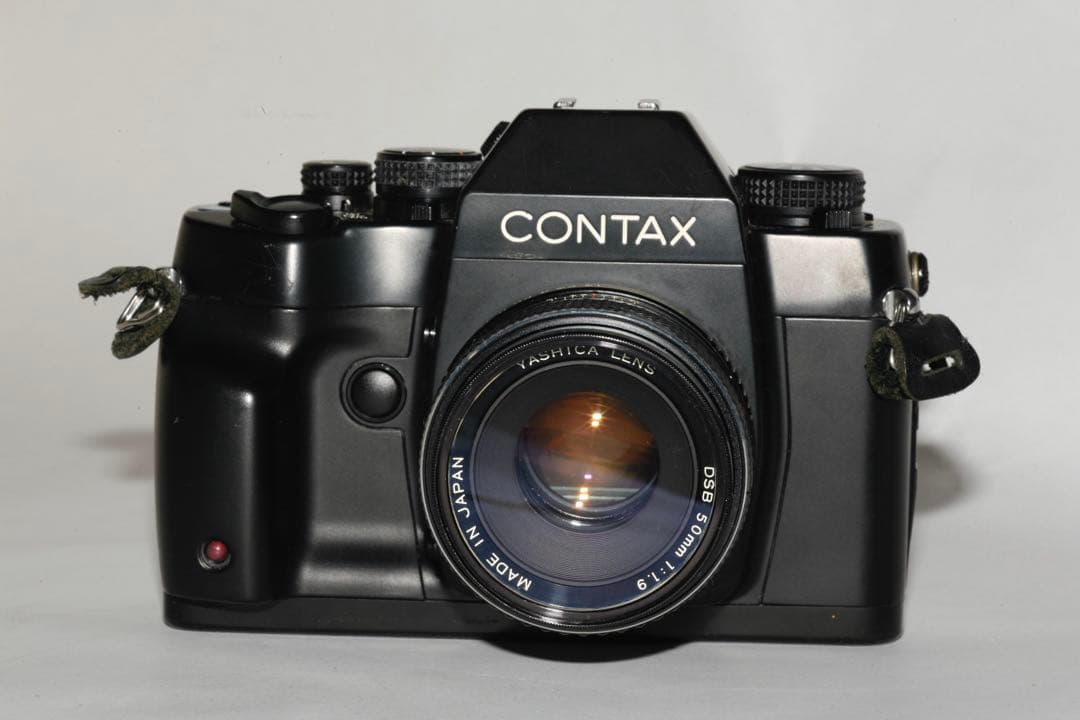 コンタックスCONTAX RXボディ（箱付き）+オマケレンズとストロボ