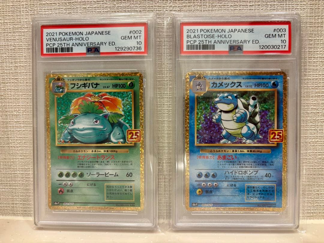 psa10 25th ANNIVERSARY プロモ フジギバナ・カメックス