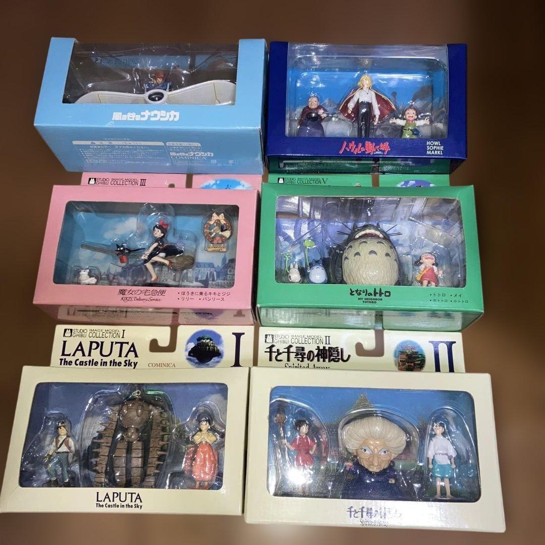 未開封6体　スタジオジブリコレクション　COMINICA トトロ、ハウルなど