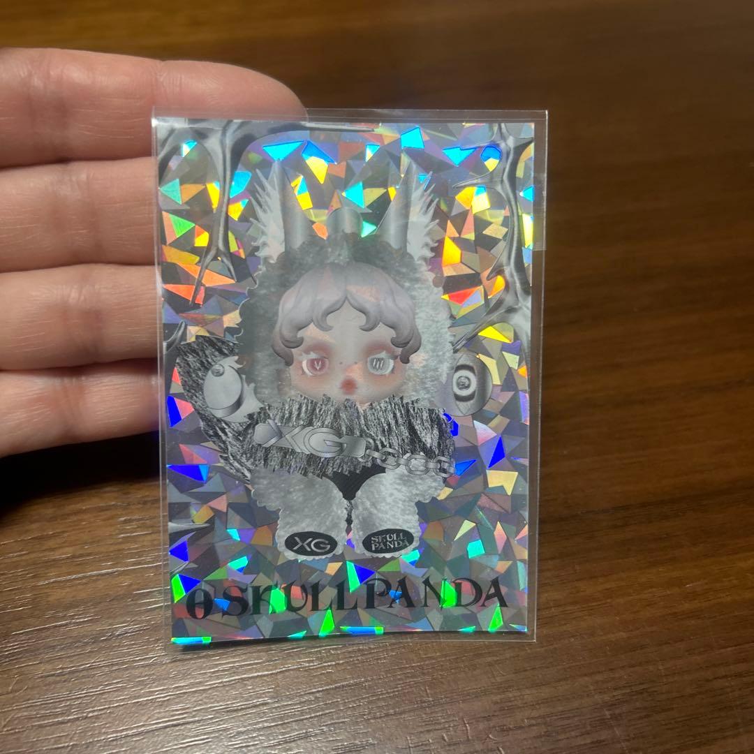 スカルパンダ XG SKULLPANDA POPMART限定カードとノベルティ付