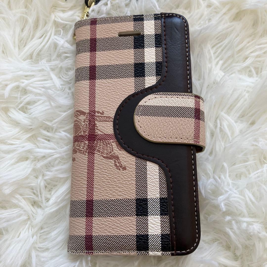 未使用 Burberryノバチェック iPhoneSE2/SE3スマホケース