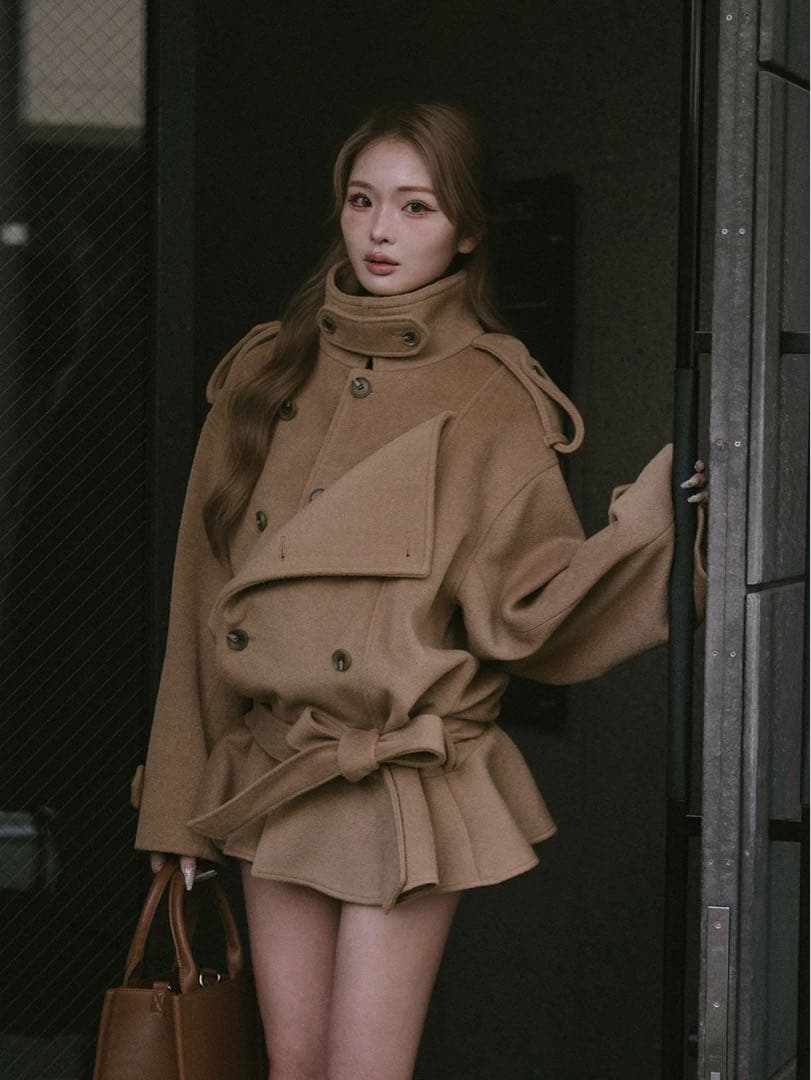 最終値下げ　未開封 Darich ダーリッチ ドロップショルダージャケットコート