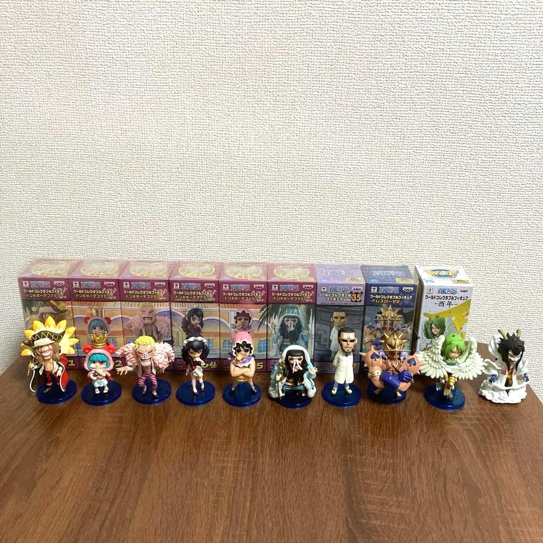 ワンピース ワールドコレクタブルフィギュア 10体セット　ドンキホーテファミリー