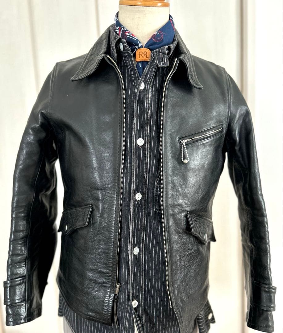 ボ*エ様 Pherrow's フェローズ SJ88 ホースハイド レザースポーツ