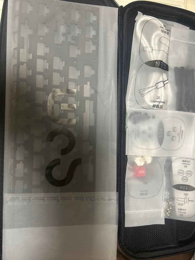 【新品未開封】　WOBKEY ZEN65 Ultra Red