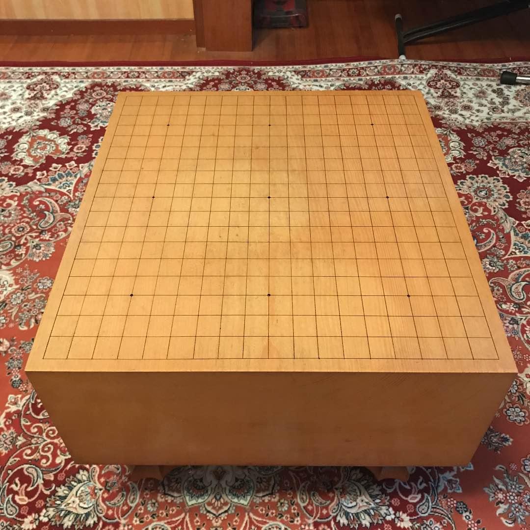 本榧6寸盤碁石セット