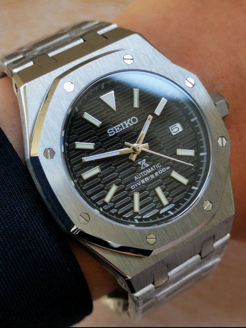 ネ*ジ様 NH35 カスタム ロイヤルオーク 自動巻