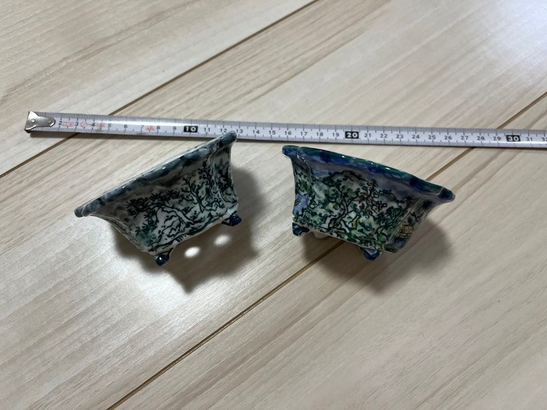 陶翠鉢　盆栽鉢　2点セット③
