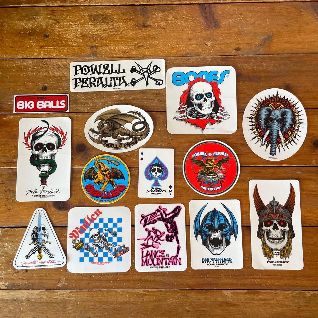 オールドスケート パウエル ペラルタ ステッカー 14枚セット