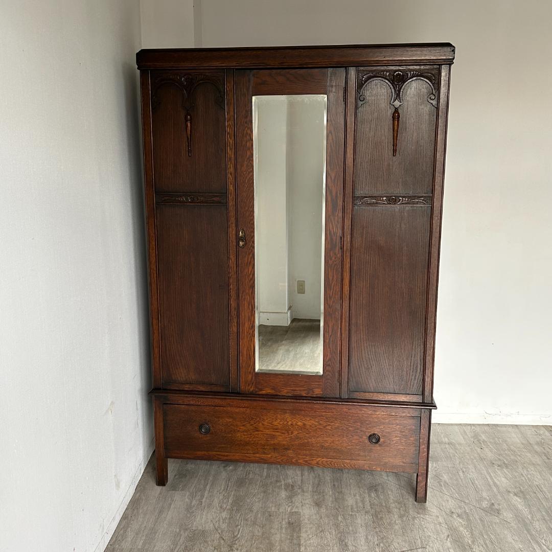 イギリス アンティーク家具 ワードローブ 1930年頃 830A