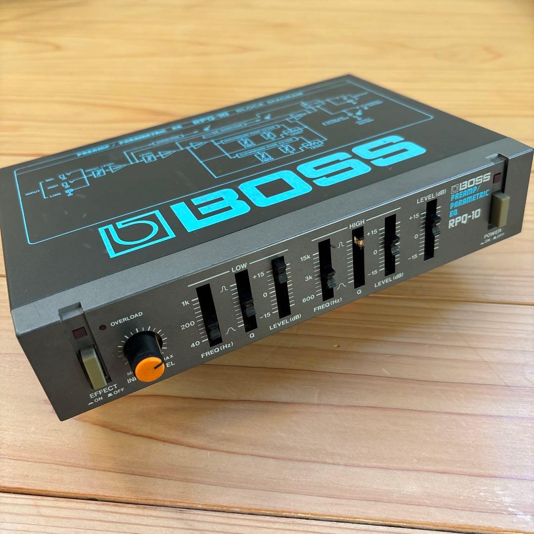 BOSS RPQ-10 プリアンプ/パラメトリック・イコライザー　ハーフラック