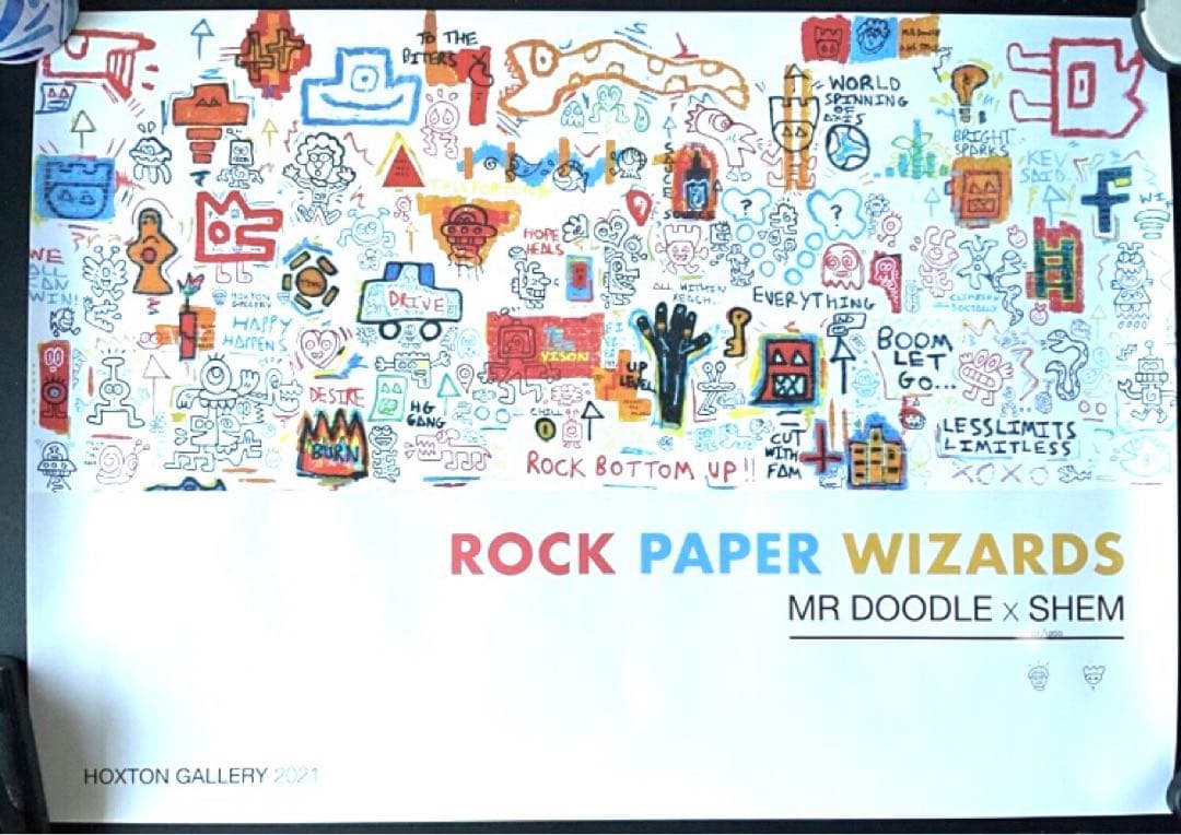 Mr.Doodle Shem 「ROCK PAPER WIZARDS」シリアル入