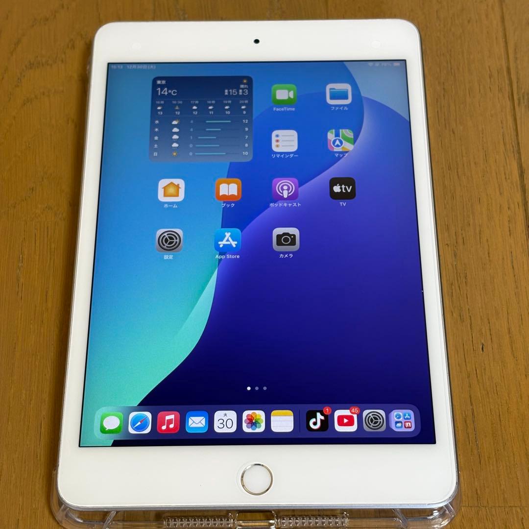 Apple iPad mini第５世代 wi-ficellularシルバー難あり
