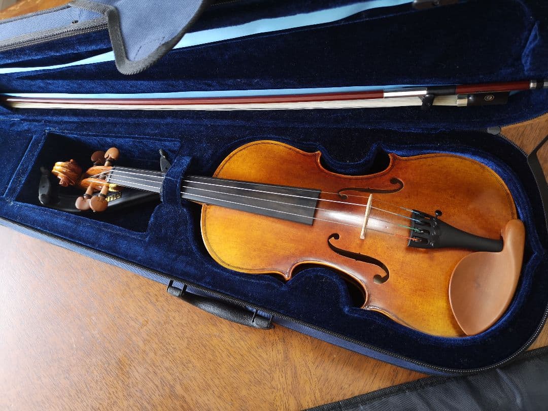 3/4 バイオリン　フルセット　ドイツ製弓