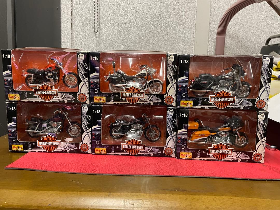 Harley-Davidson 1/18スケール　20個まとめてお得セット